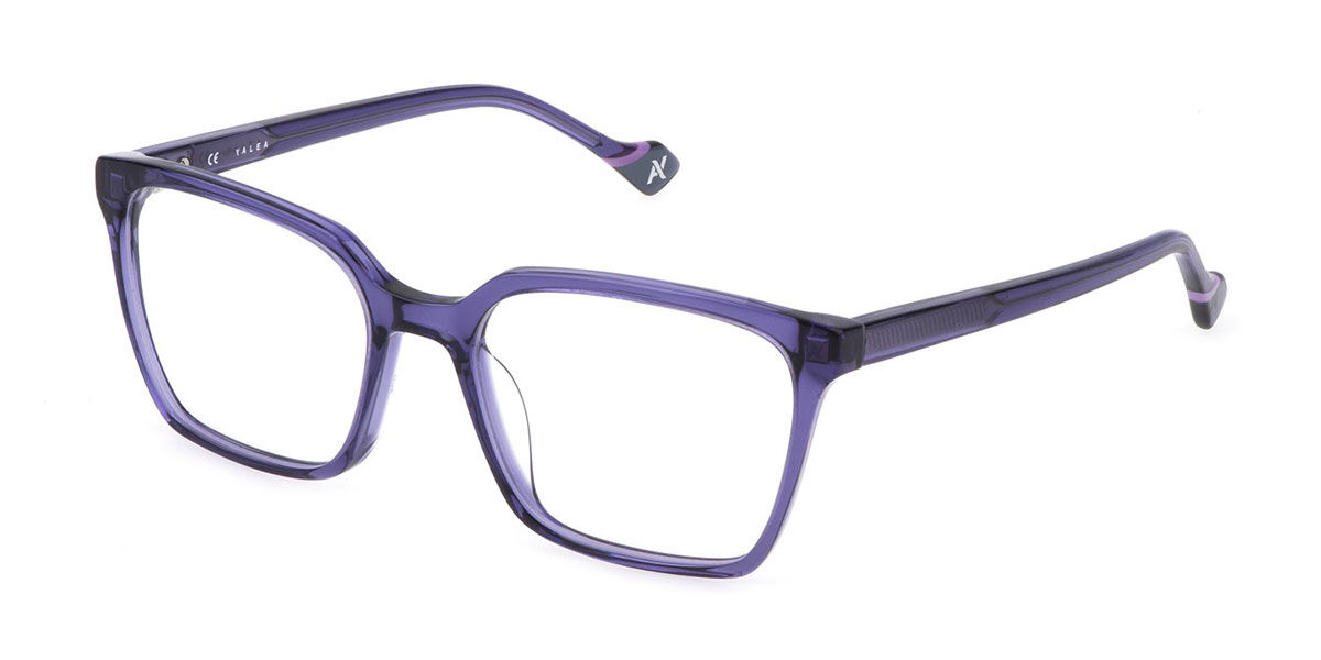 Image of Yalea VYA045 06SC Óculos de Grau Purple Feminino BRLPT