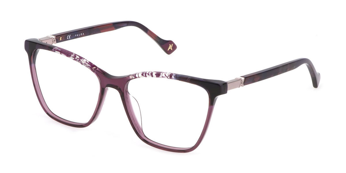 Image of Yalea VYA049V 0W48 Óculos de Grau Purple Feminino BRLPT