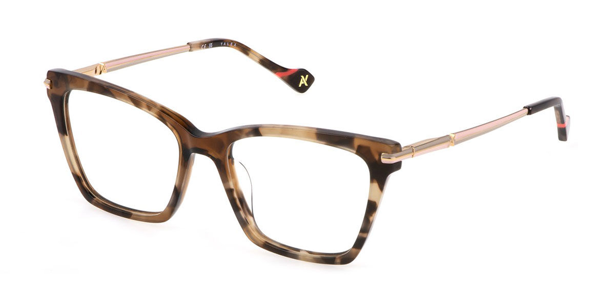 Image of Yalea VYA090 EUNICE 0710 Óculos de Grau Tortoiseshell Feminino PRT