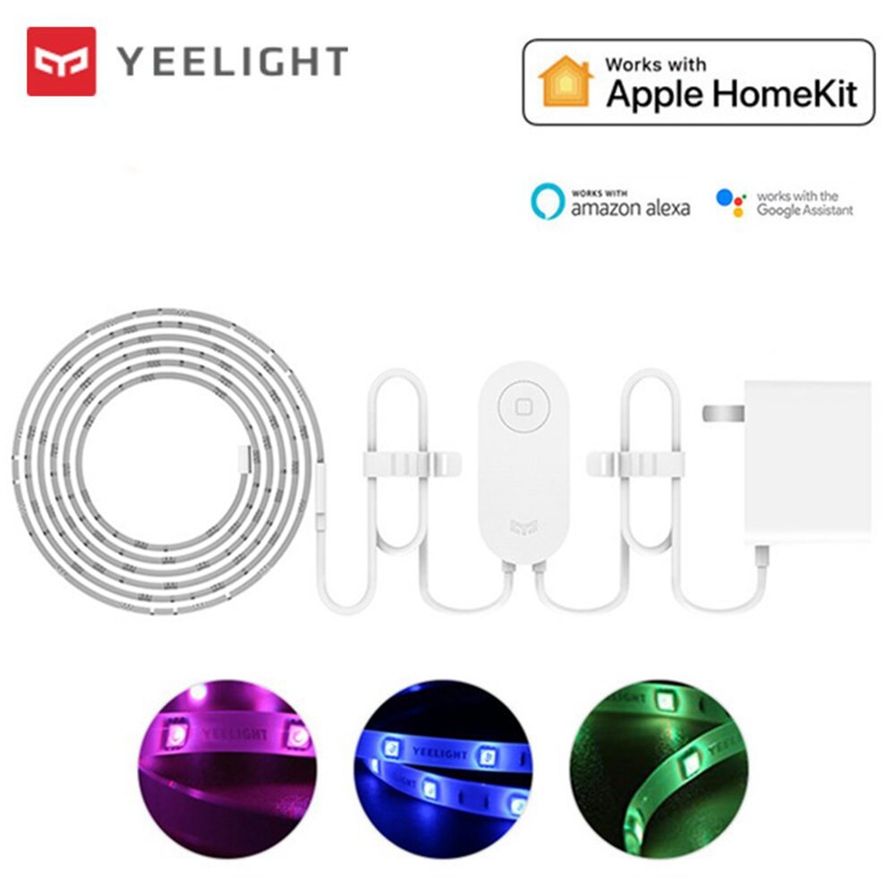 Image of Yeelight YLDD05YL 1S 2M Smart APP RGB LED Strip Light Work with Homekit SmartThings+US Plug(Xiaomi Ecosystem Product)
