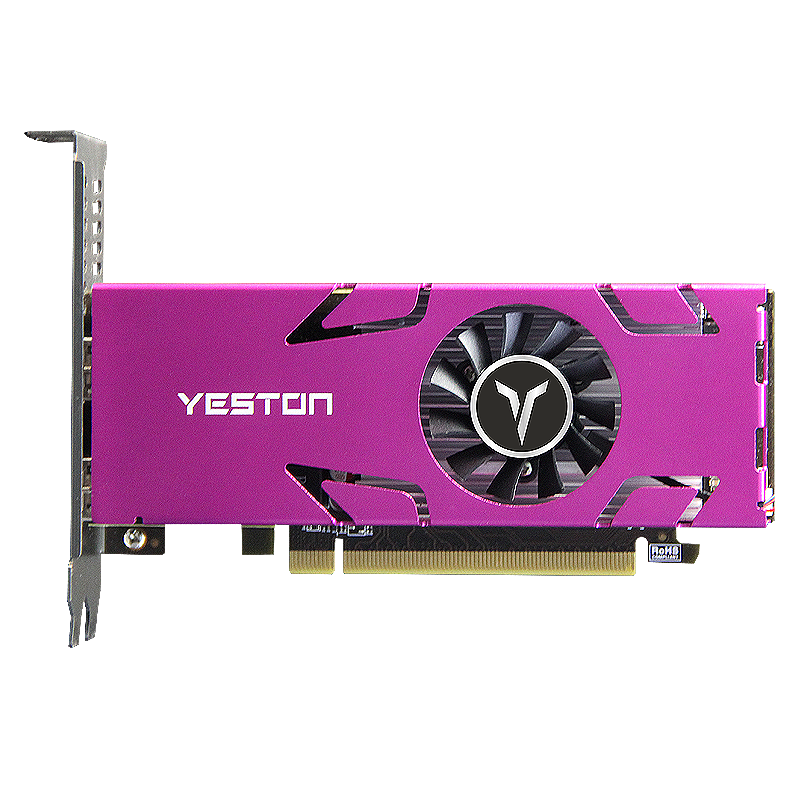 Image of Yeston RX550-4G 4HDMI GA 4GB GDDR5 128Bit 1071MHz 6000MHz Graphics Card for Video Multi-Screen Series