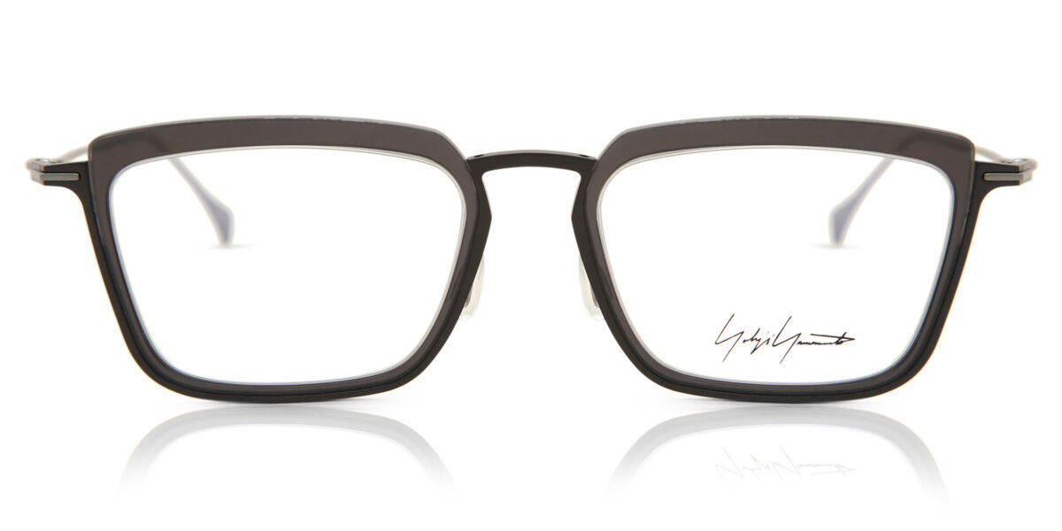 Image of Yohji Yamamoto 1040 902 Óculos de Grau Pretos Masculino BRLPT