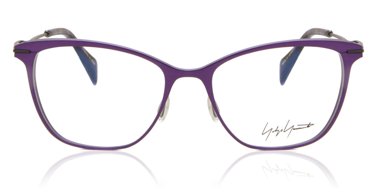 Image of Yohji Yamamoto 3030 770 53 Lunettes De Vue Homme Purple (Seulement Monture) FR