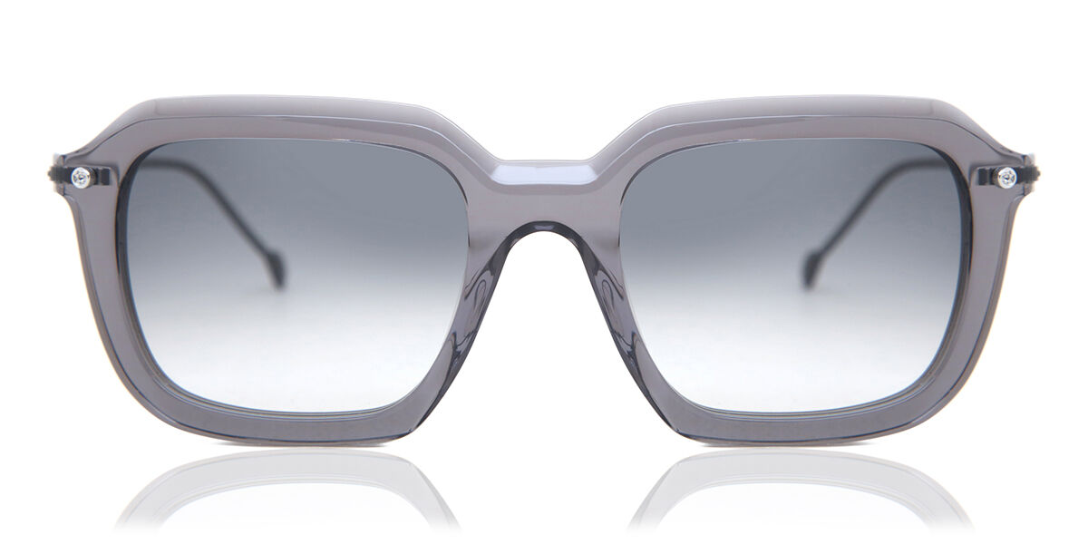 Image of Yohji Yamamoto SL006 M002 Óculos de Sol Cinzas Masculino PRT