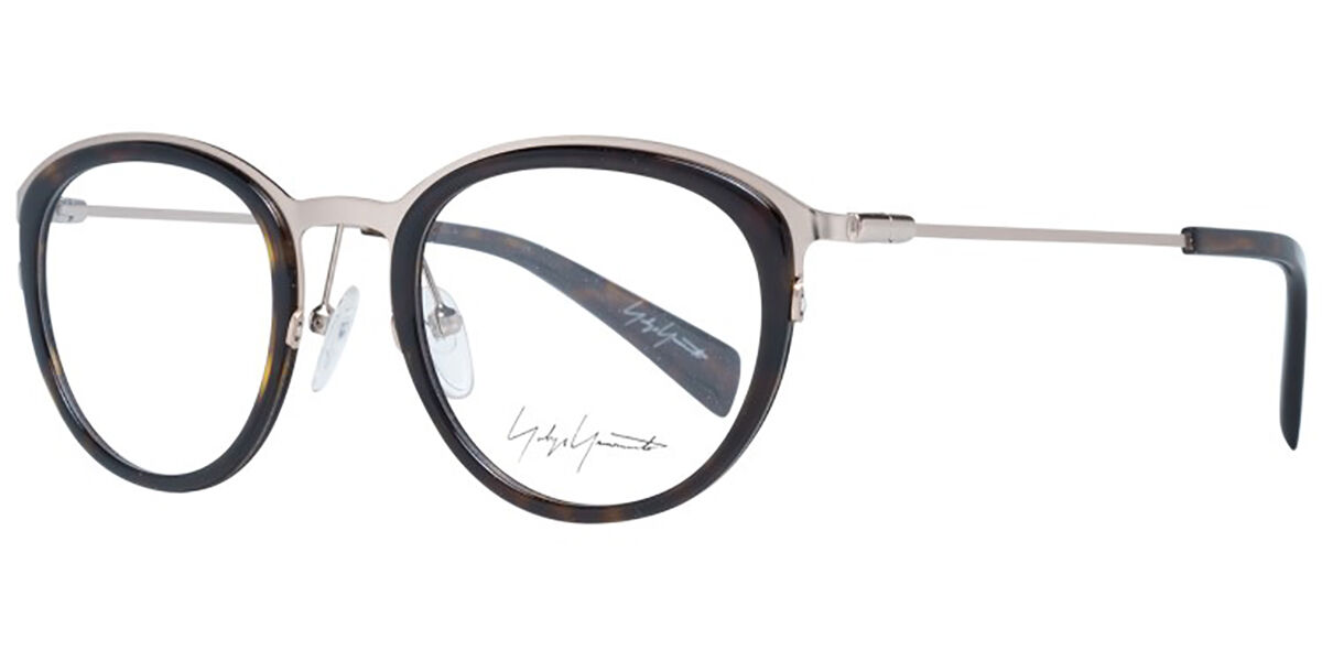 Image of Yohji Yamamoto YY1023 127 48 Tortoiseshell Męskie Okulary Korekcyjne PL