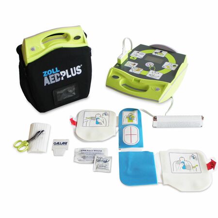 Image of ZOLL Medical AED Plus Defibrillator ID 36167997103730