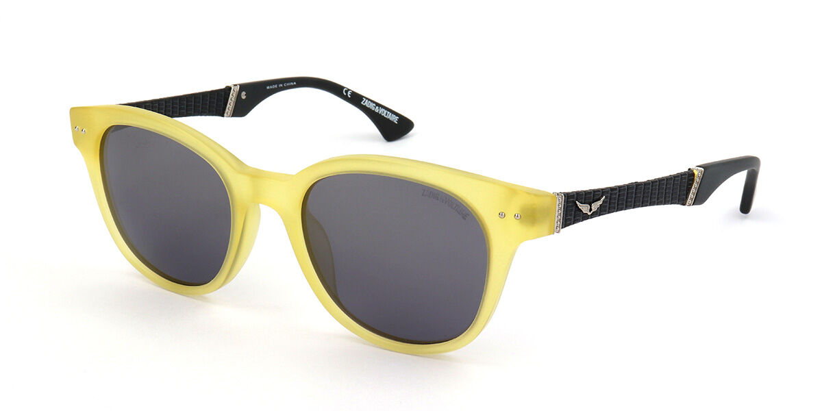 Image of Zadig & Voltaire SZV007 9EHX Óculos de Sol Amarelos Masculino BRLPT