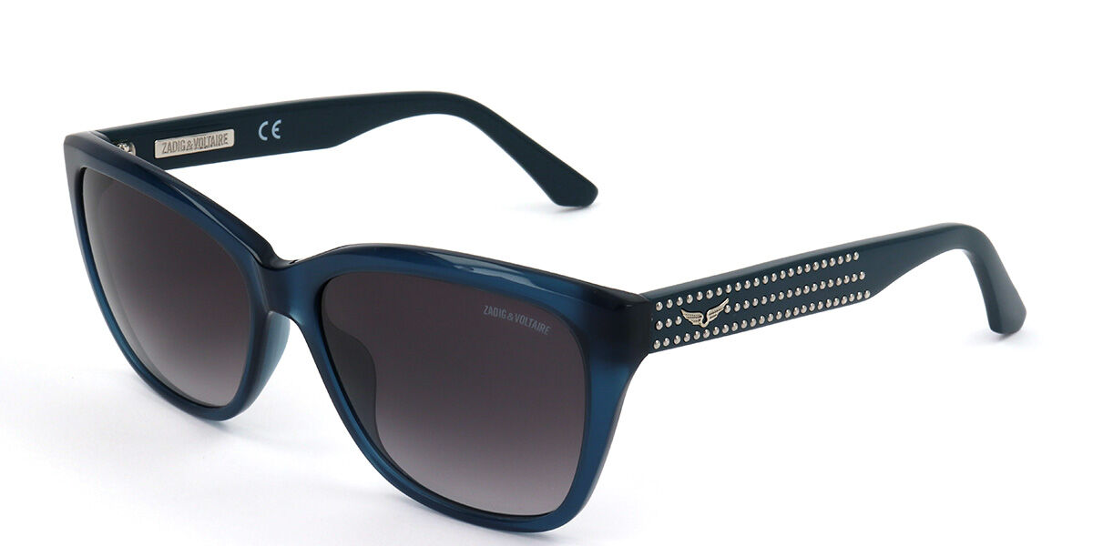 Image of Zadig & Voltaire SZV106S 0U36 Gafas de Sol para Hombre Azules ESP