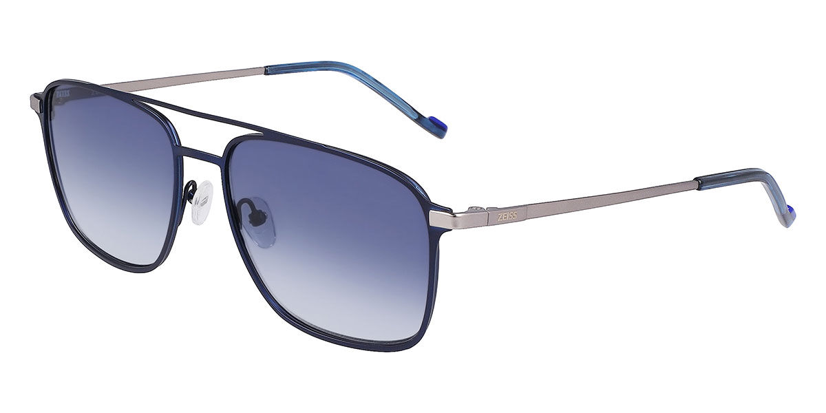 Image of Zeiss ZS22116S 072 57 Lunettes De Soleil Homme Bleues FR