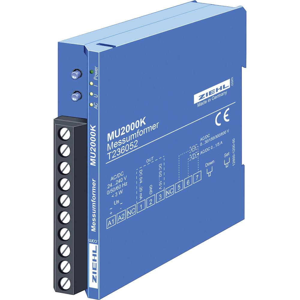 Image of Ziehl MU2000K Transducer