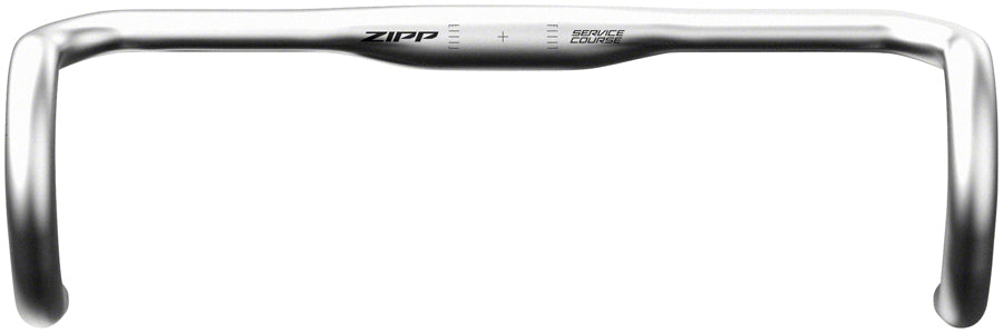 Image of Zipp Service Course 70 Ergo Drop Handlebar - Aluminum 318mm 38cm Silver