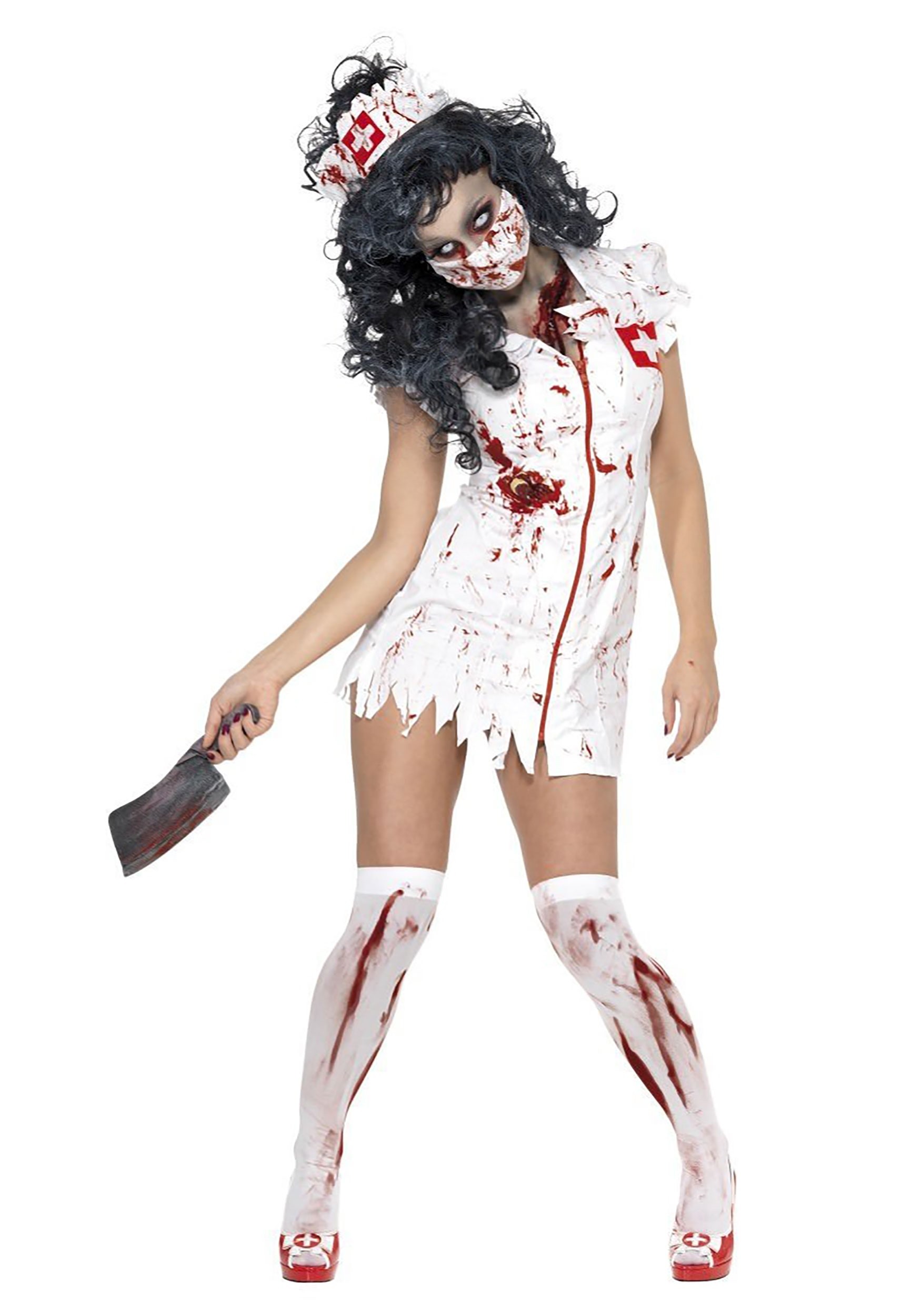 Image of Zombie Nurse Women's Costume ID SM34132-S