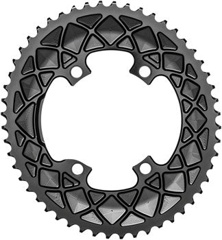 Image of absoluteBLACK Premium Oval 110 BCD Road Outer Chainring for Shimano Dura-Ace 9100