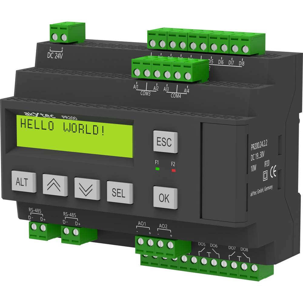 Image of akYtec PR200-2411 37C059 PLC controller 24 V DC