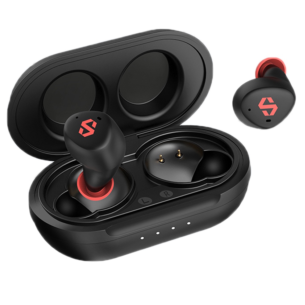 Image of dyplay ANC Shield Pro Bluetooth 50 TWS Earphones Active Noice Cancelling Airoha AB155x Independent Use - Black