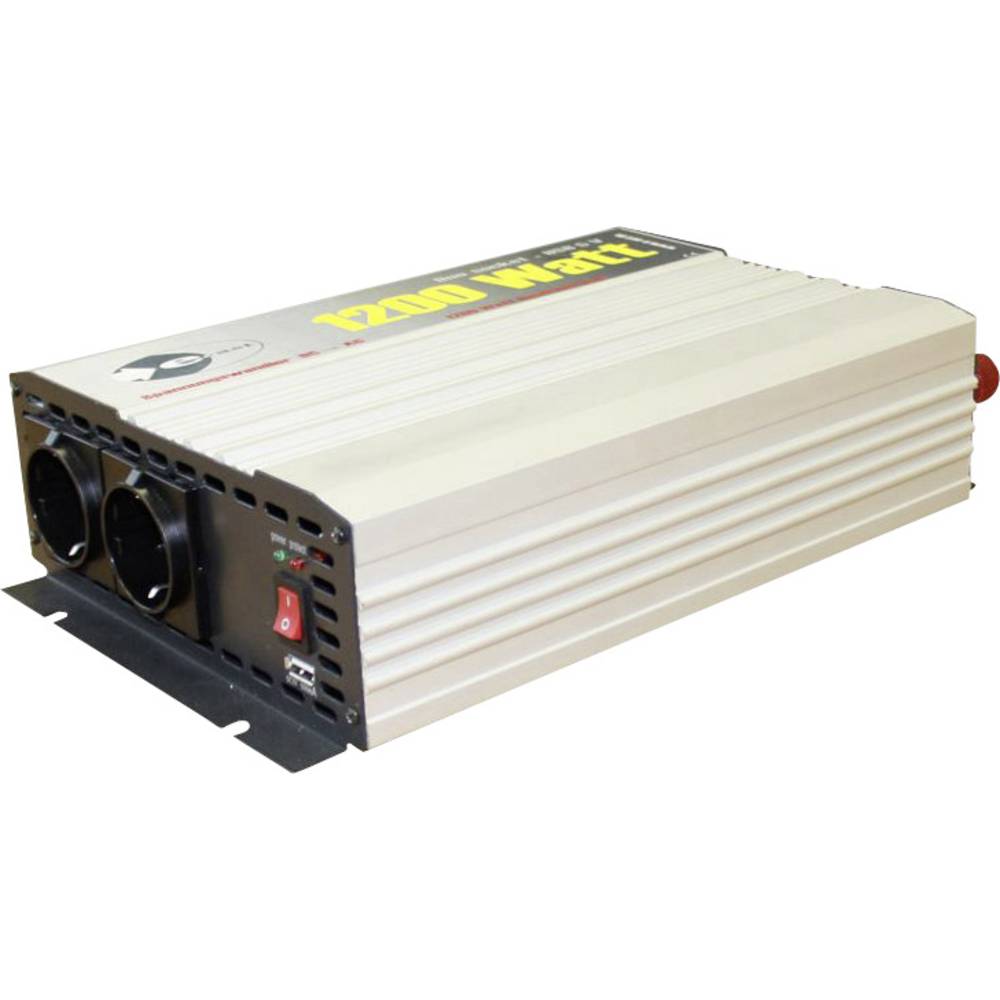 Image of e-ast Inverter HPL 1200-D-12 1200 W 12 V DC - 230 V AC 5 V DC