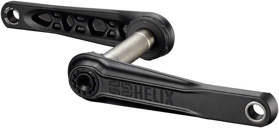 Image of e*thirteen Helix Crankset - 175mm 73mm 24mm Spindle with e*thirteen P3 Connect Interface Black