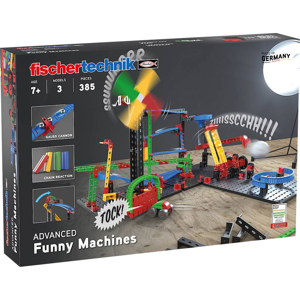 Image of fischertechnik 551588 ADVANCED Funny Machines - Kettenreaktion Assembly kit 7 years and over
