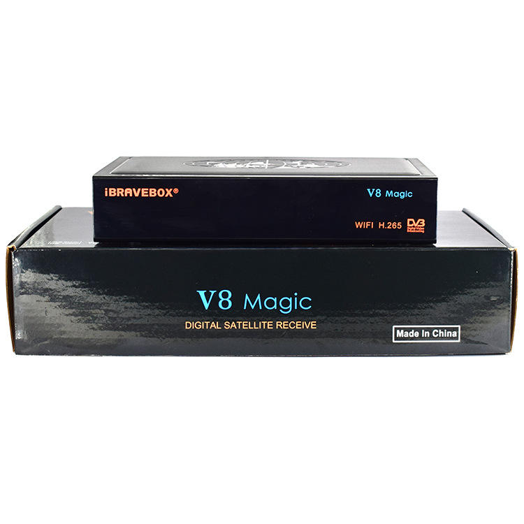 Image of iBRAVEBOX V8 Magic DVB-S/S2 WIFI H265 TV Signal Satellite Receiver Support USB WIFI