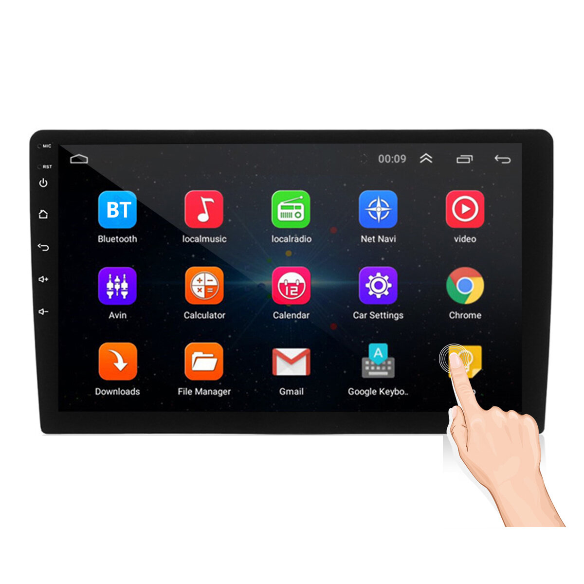 Image of iMars 101 Inch 2 Din for Android 100 Car Stereo Radio MP5 Player 2+32G IPS 25D Touch Screen GPS WIFI FM