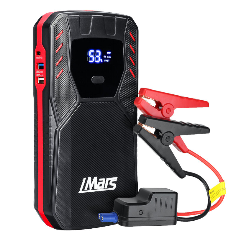 Image of iMars J05 1500A 18000mAh Portable Car Jump Starter Powerbank Emergency Battery Booster Fireproof with LED Flashlight QC3