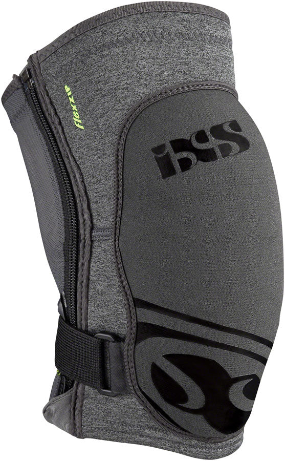 Image of iXS Flow ZIP Knee Pads: Gray LG
