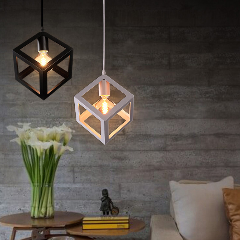 Image of led pendant lamp vintage bar industrial hanging lamps dimmable Linear light novelty modern pendant lighting for kitchen Corridor chain store