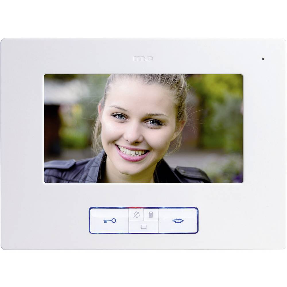 Image of m-e modern-electronics Vistus Video door intercom Corded Indoor panel White