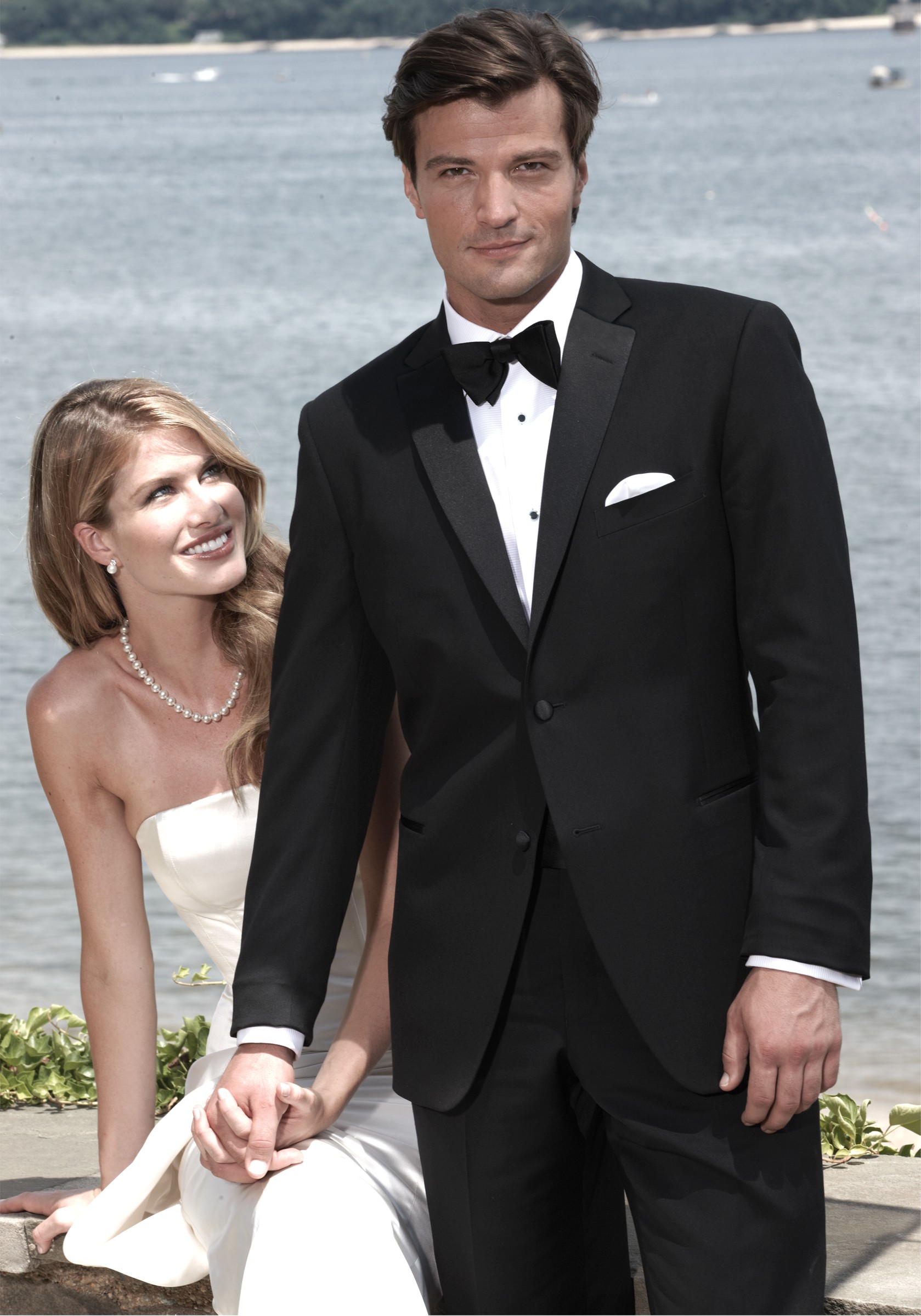 Image of men suits for wedding tuxedo groom wear custom made dinner black mens 2021