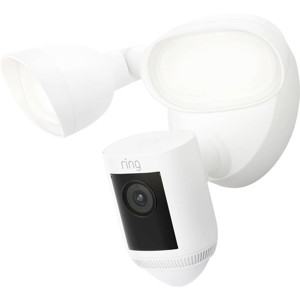 Image of ring Floodlight Cam Wired Pro White 8SF1E1-WEU0 Wi-Fi IP CCTV camera 1920 x 1080 p