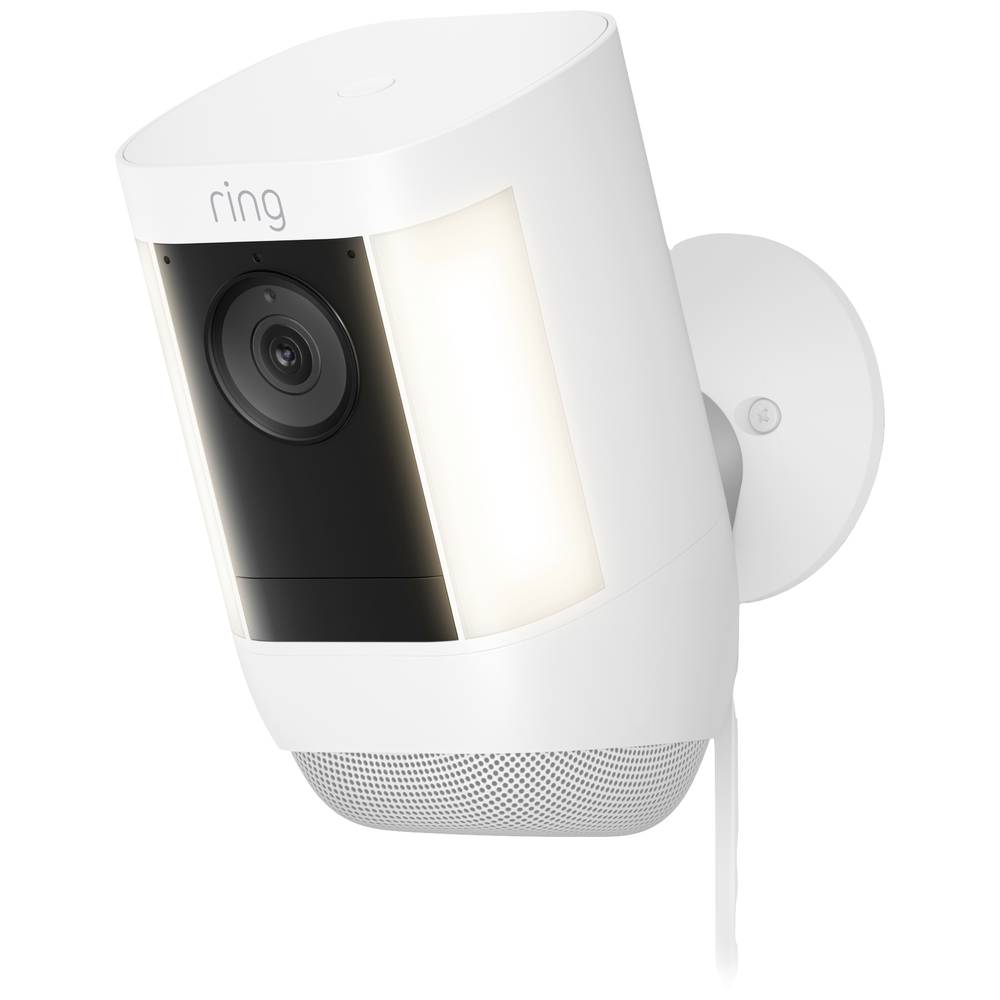 Image of ring Spotlight Cam Pro - Plug-In - White 8SC1S9-WEU2 Wi-Fi IP CCTV camera 1920 x 1080 p