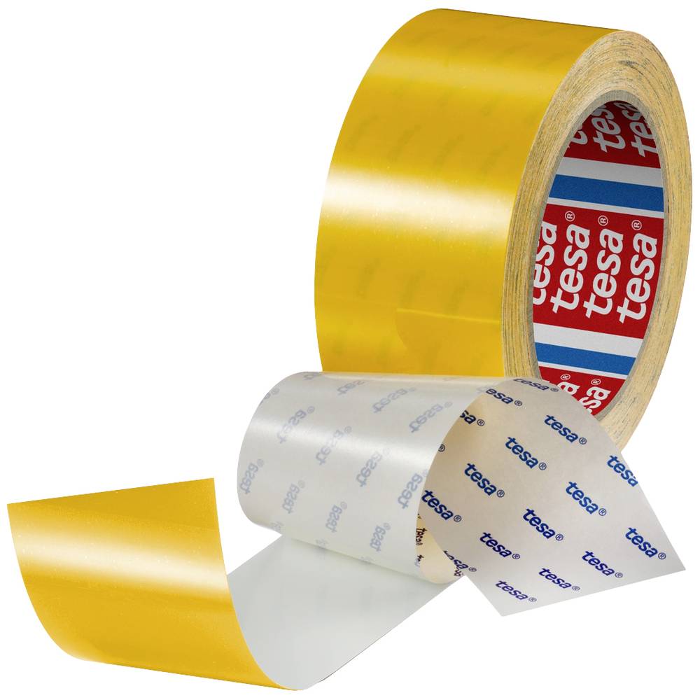 Image of tesa ANTI-SCRATCH 60960-00001-00 Floor marker tape tesaÂ® Yellow (L x W) 20 m x 50 mm 1 pc(s)