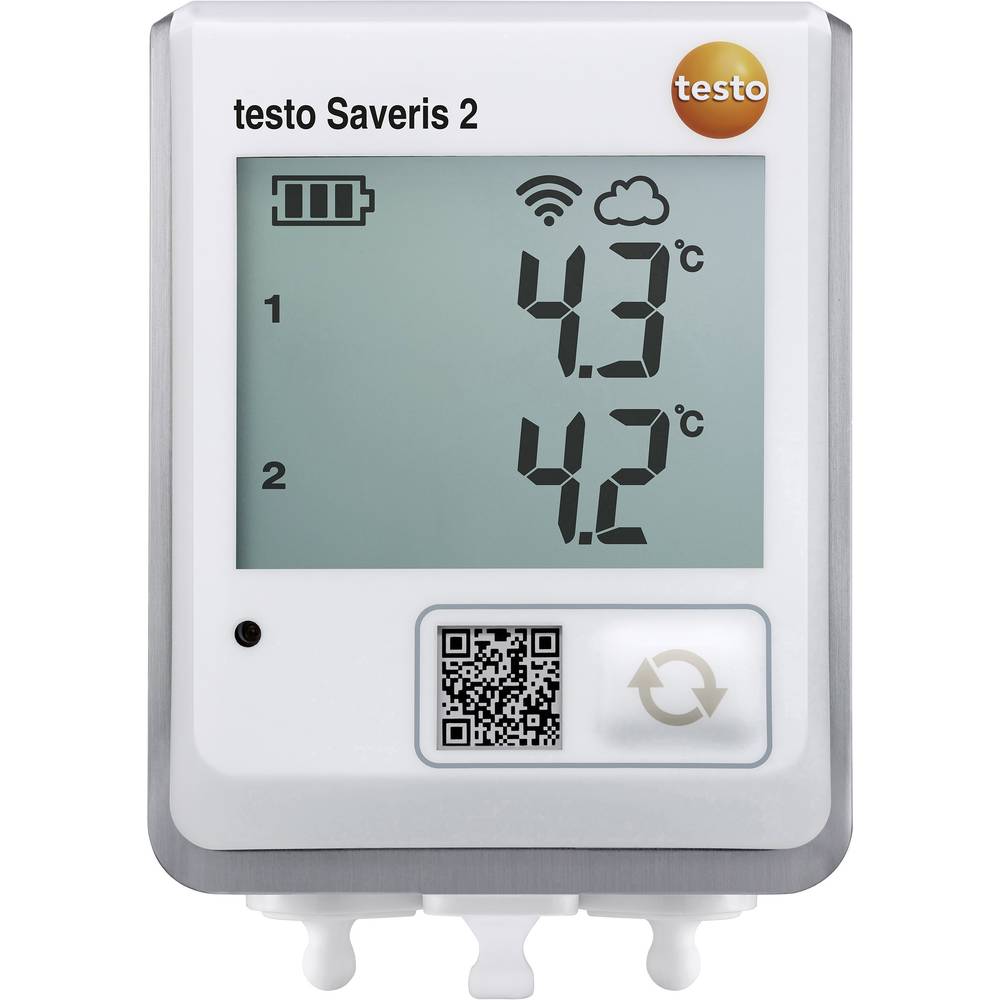 Image of testo 0572 2032 Saveris 2-T2 Temperature data logger Unit of measurement Temperature -50 up to 150 Â°C
