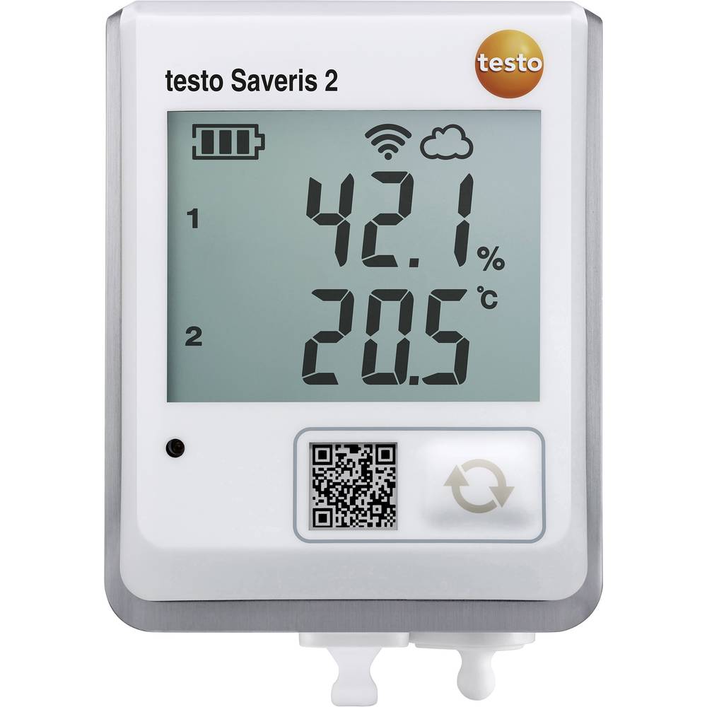 Image of testo 0572 2035 Saveris 2-H2 Multi-channel data logger Unit of measurement Temperature Humidity -30 up to 70 Â°C 0 up to