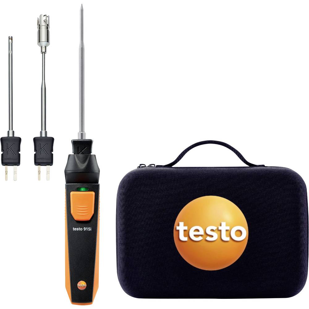 Image of testo Testo Temperature sensor Set -60 - +400 Â°C incl Bluetooth smartphone pairing incl air probe incl immersion