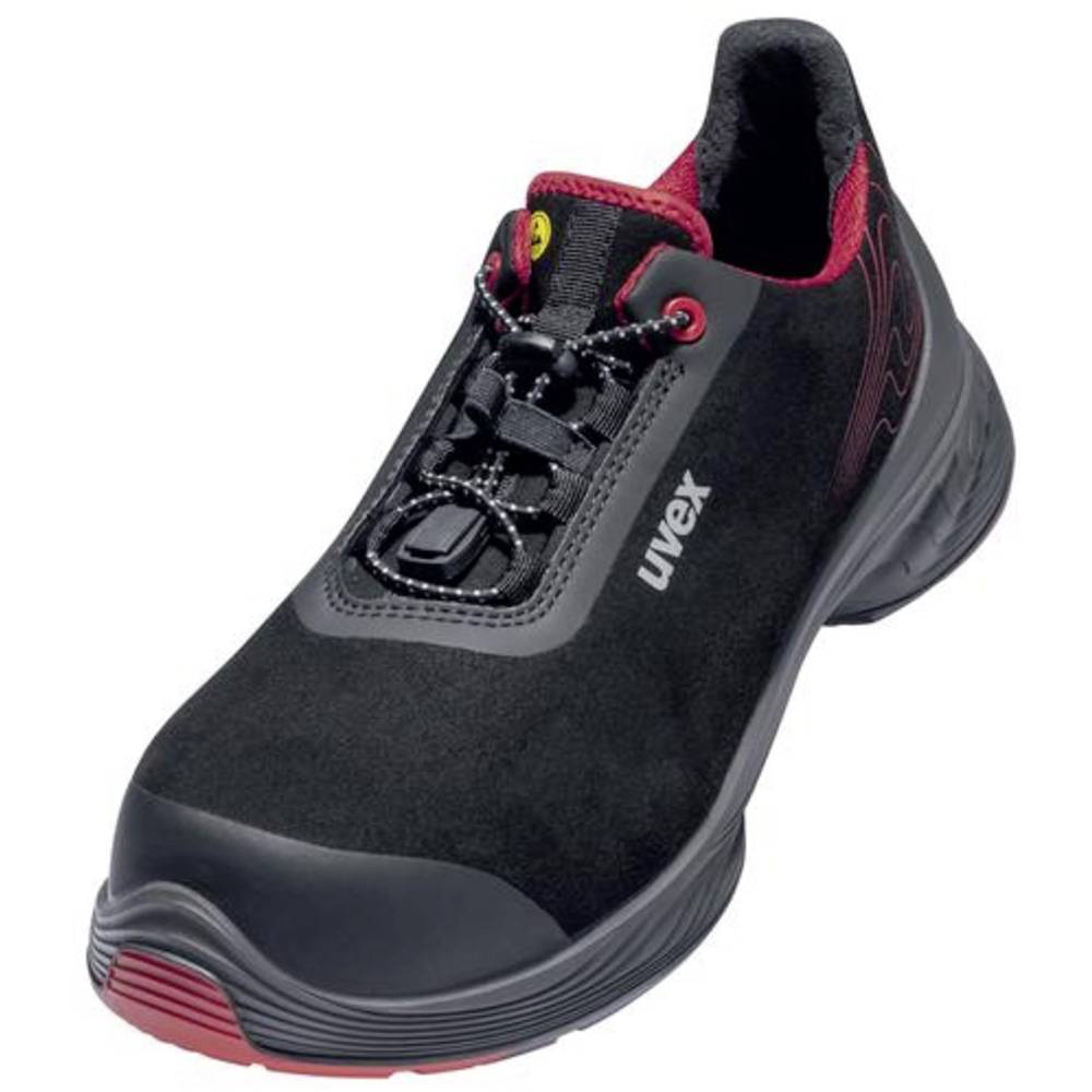Image of uvex 1 G2 6838237 ESD Safety shoes S3 Shoe size (EU): 37 Red-black 1 Pair