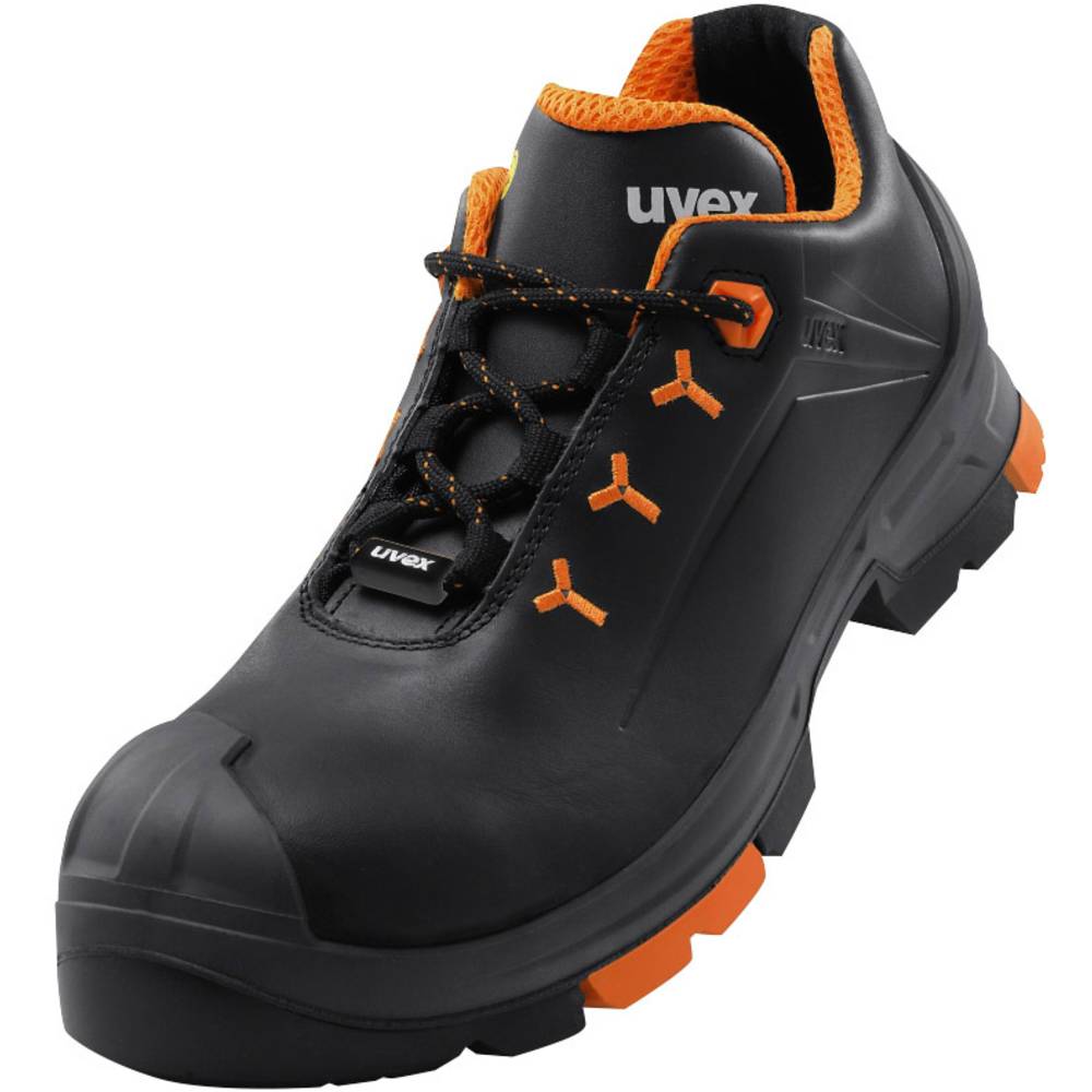 Image of uvex 2 6502240 Protective footwear S3 Shoe size (EU): 40 Black Orange 1 Pair