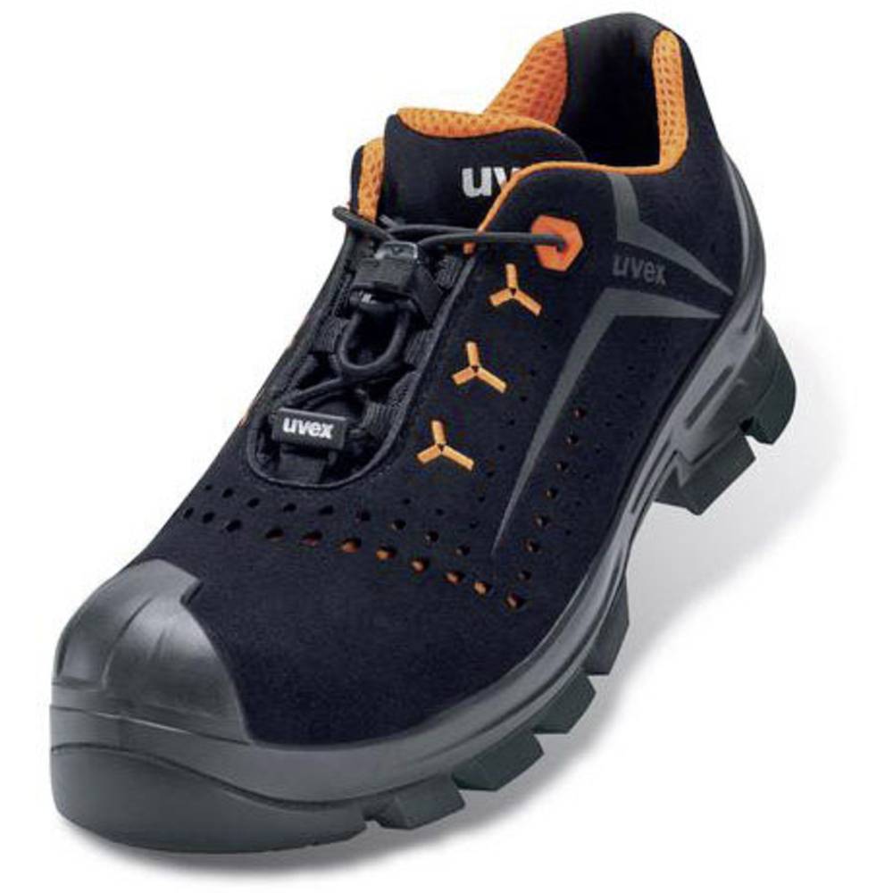 Image of uvex 2 MACSOLEÂ® 6521239 ESD Protective footwear S1P Shoe size (EU): 39 Black Orange 1 Pair