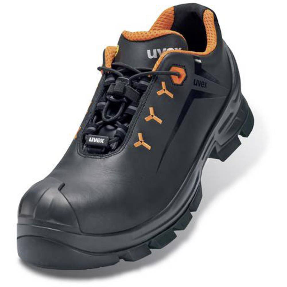 Image of uvex 2 MACSOLEÂ® 6522239 ESD Protective footwear S3 Shoe size (EU): 39 Black Orange 1 Pair