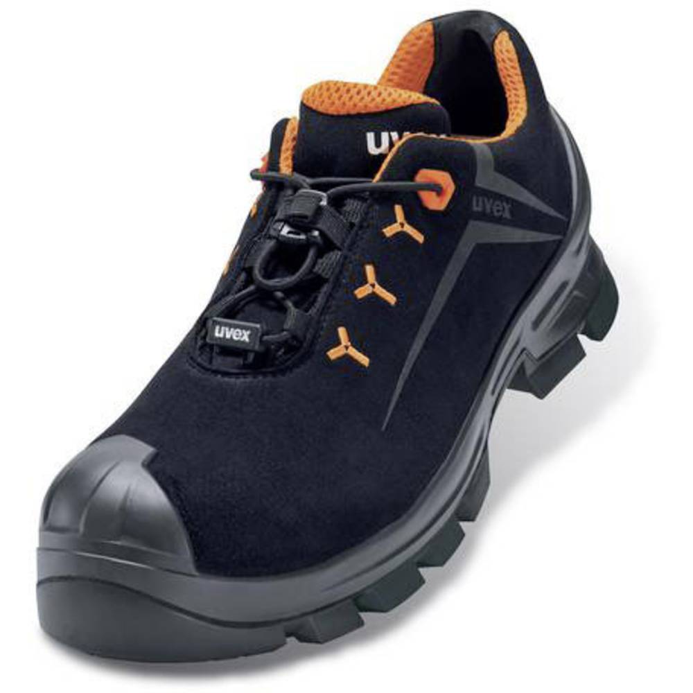 Image of uvex 2 MACSOLEÂ® 6528239 ESD Protective footwear S3 Shoe size (EU): 39 Black Orange 1 Pair