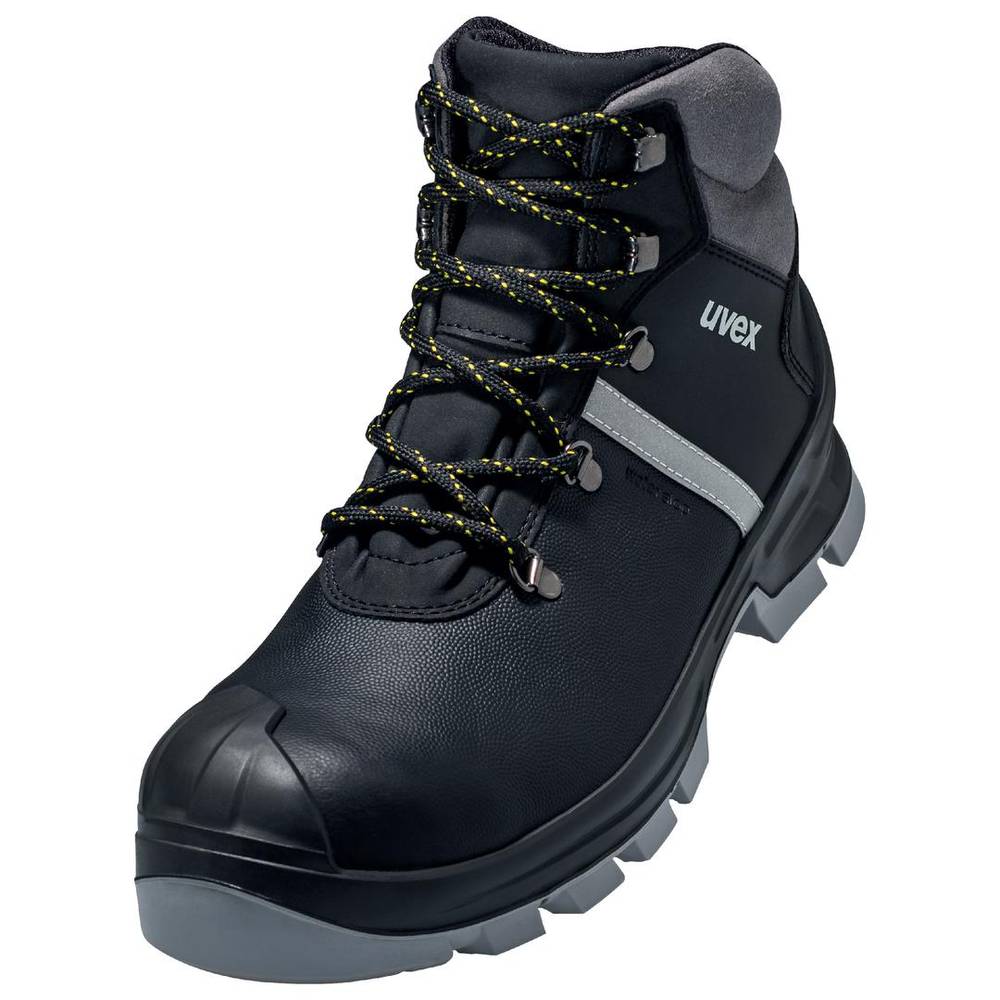 Image of uvex 2 construction 6510245 Safety work boots S3 Shoe size (EU): 45 Black Grey 1 Pair
