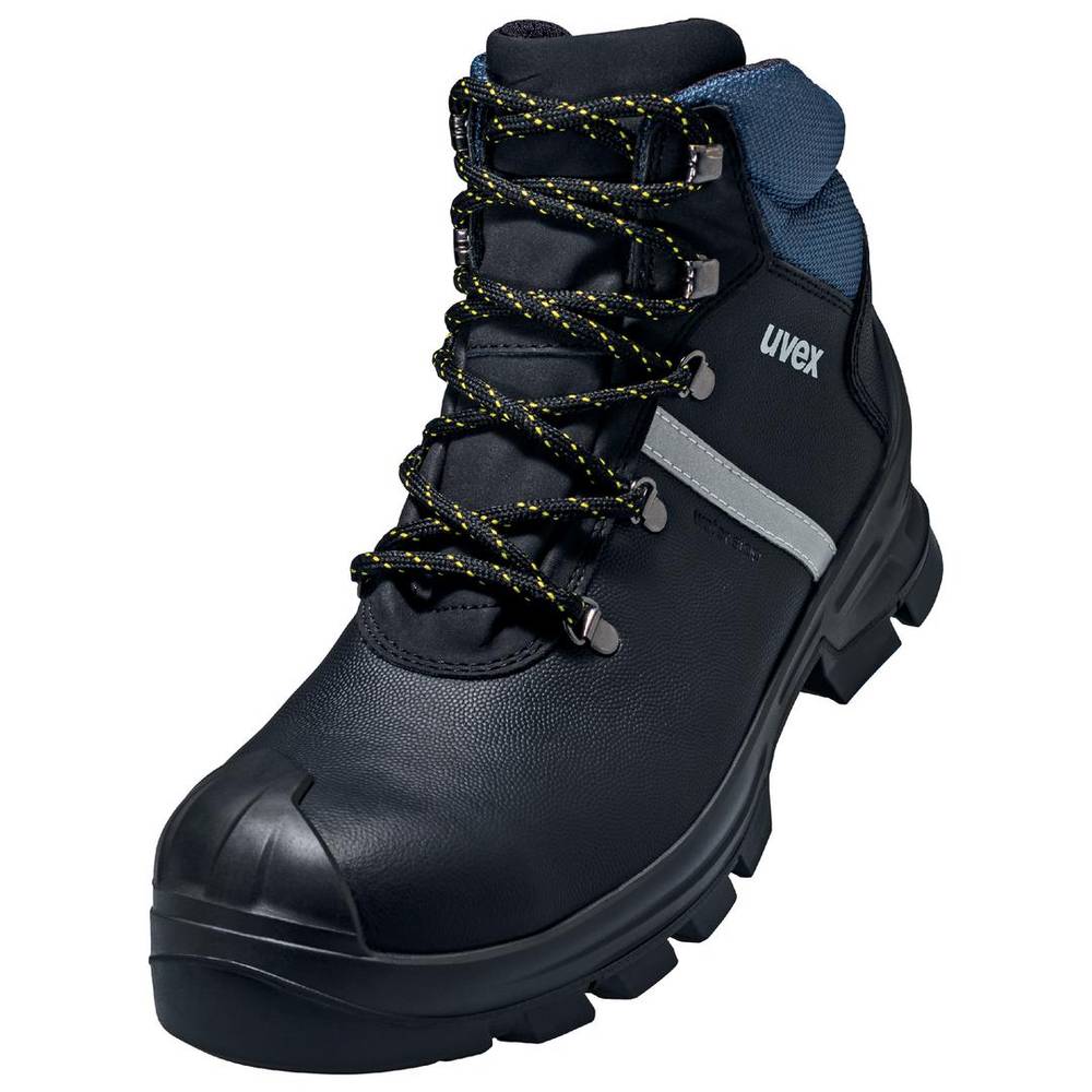 Image of uvex 2 construction 6512135 Safety work boots S3 Shoe size (EU): 35 Black Blue 1 Pair