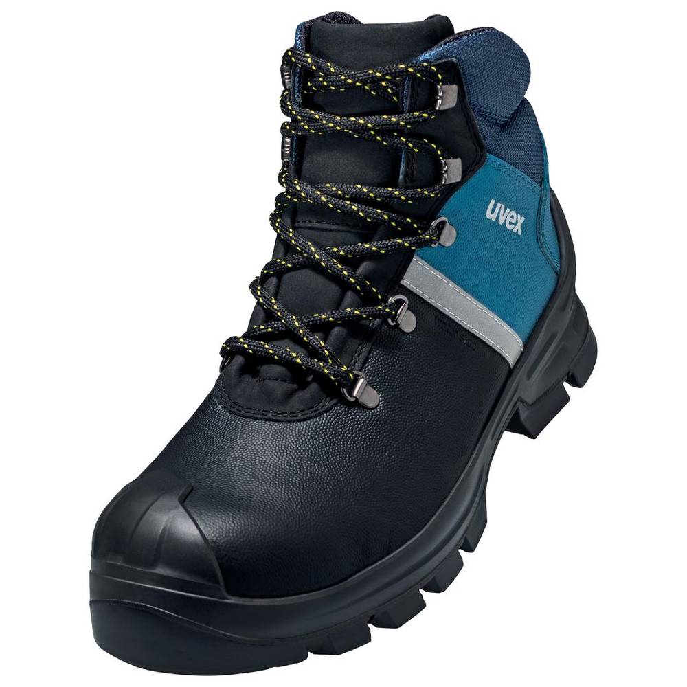 Image of uvex 2 construction 6513136 Safety work boots S3 Shoe size (EU): 36 Black Blue 1 Pair