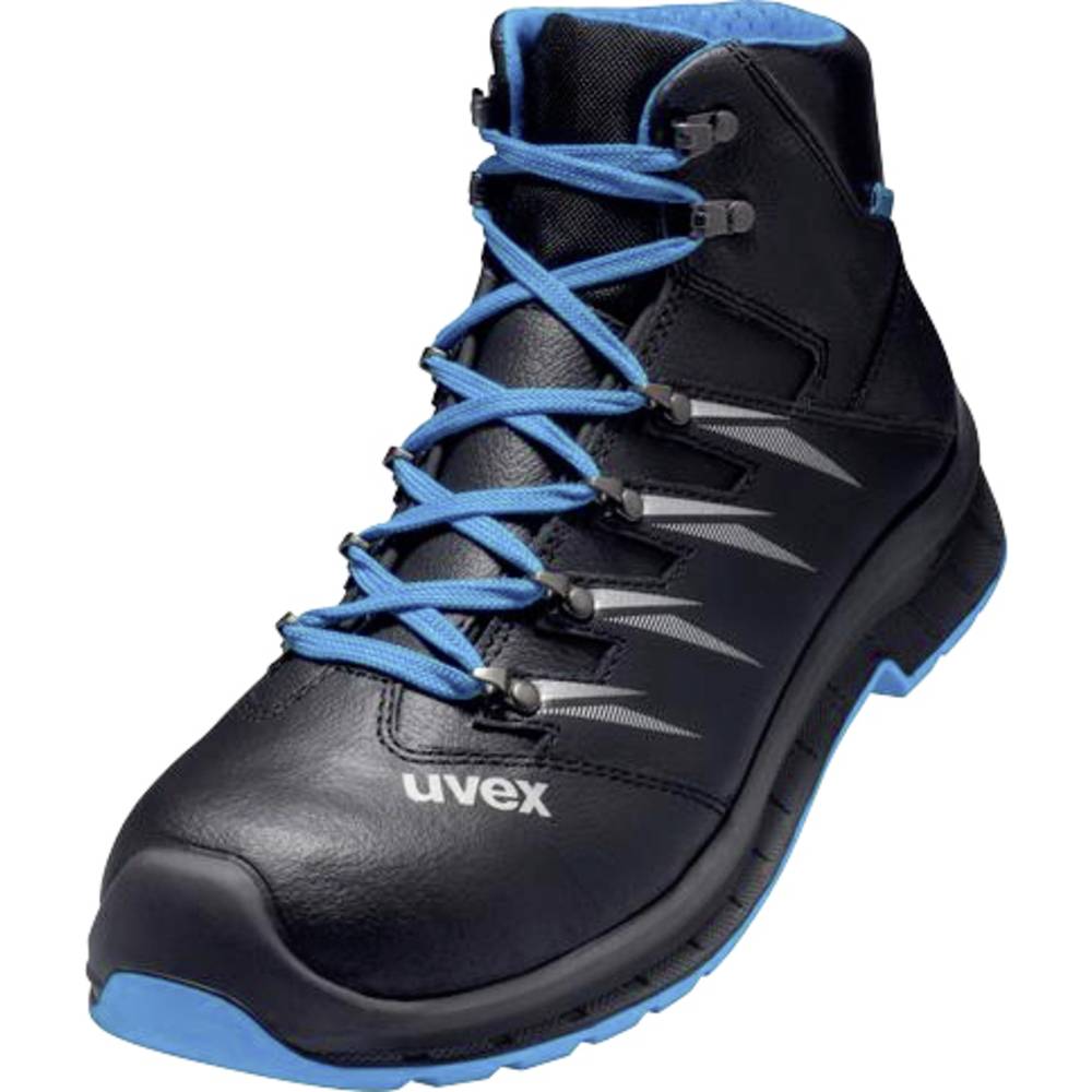 Image of uvex 2 trend 6935238 Safety work boots S3 Shoe size (EU): 38 Blue-black 1 Pair