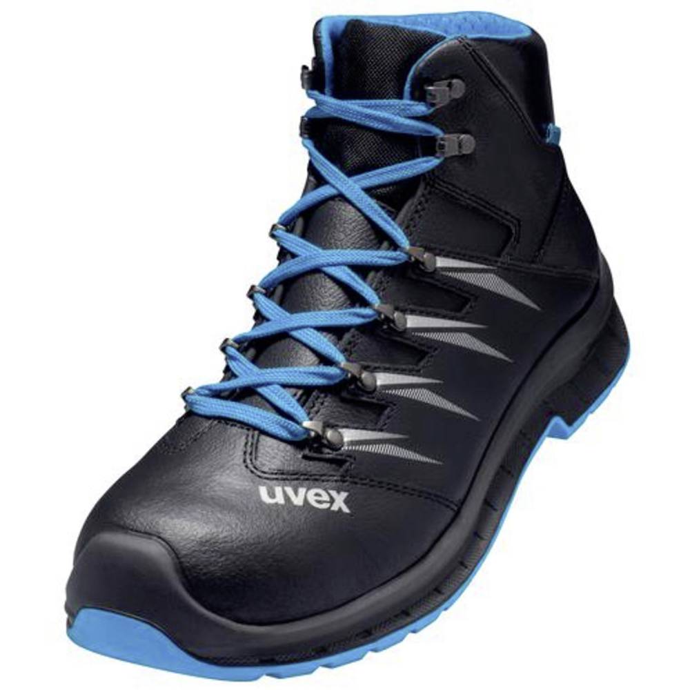Image of uvex 2 trend 6935239 Safety work boots S3 Shoe size (EU): 39 Blue-black 1 Pair