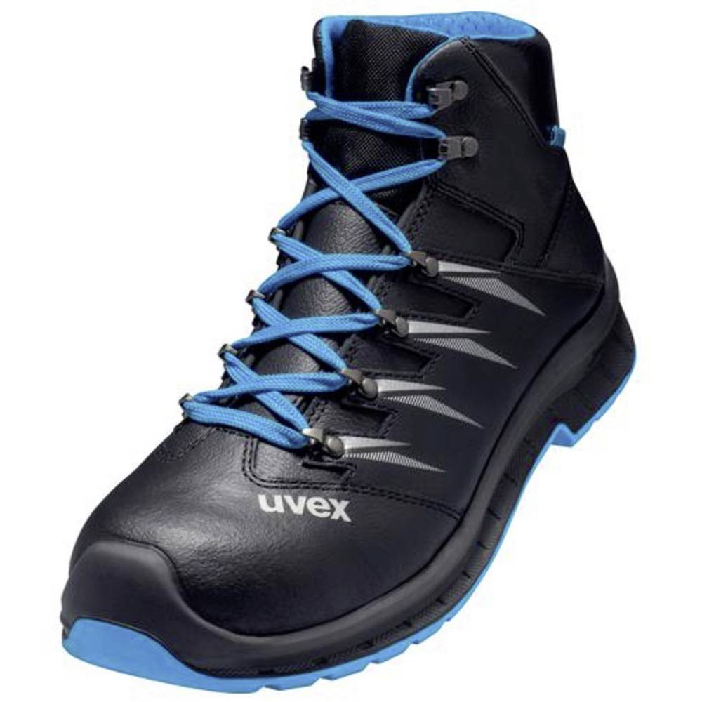 Image of uvex 2 trend 6935240 Safety work boots S3 Shoe size (EU): 40 Blue-black 1 Pair