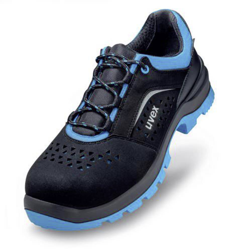 Image of uvex 2 xenovaÂ® 9554839 ESD Protective footwear S1 Shoe size (EU): 39 Black Blue 1 Pair