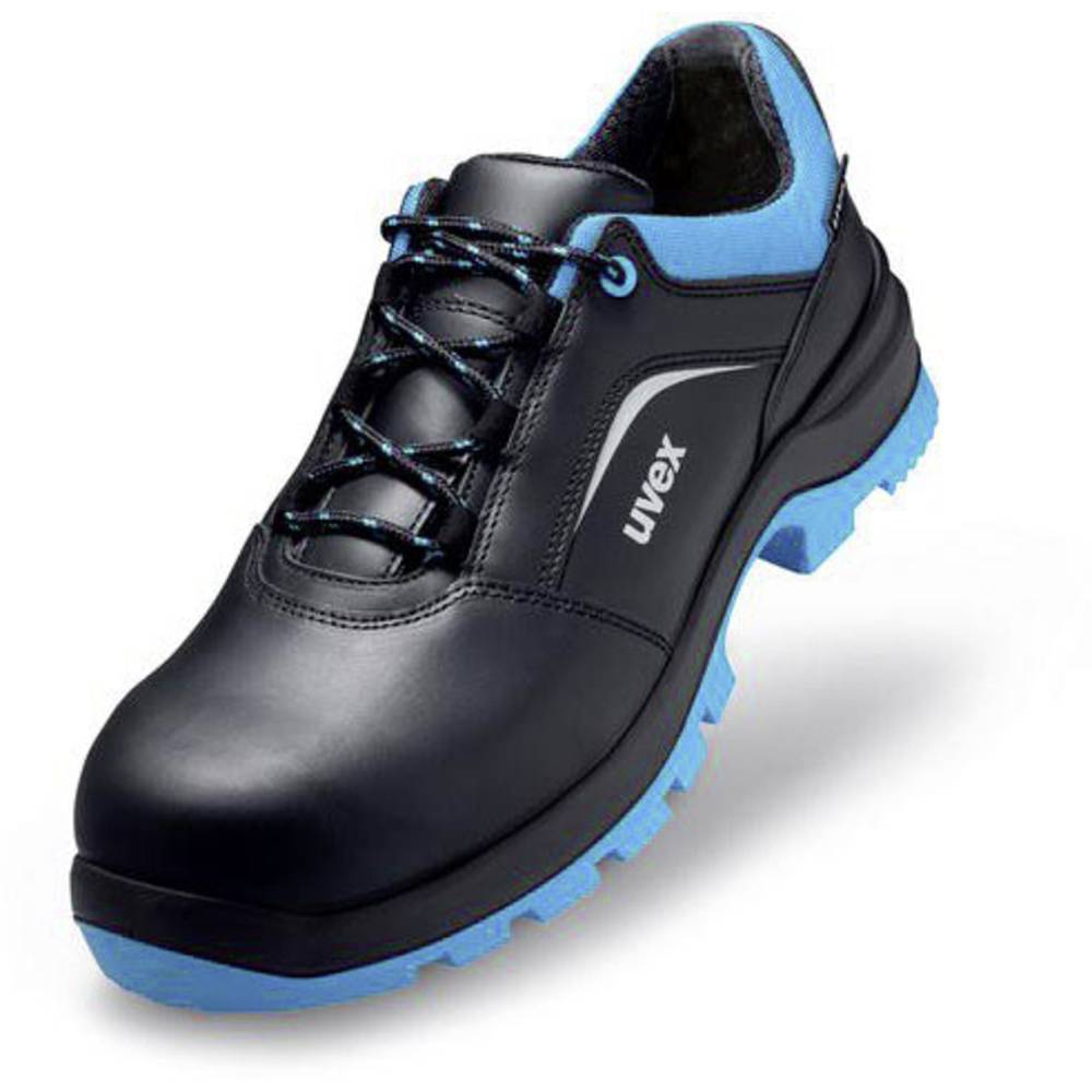 Image of uvex 2 xenovaÂ® 9555839 ESD Protective footwear S2 Shoe size (EU): 39 Black Blue 1 Pair