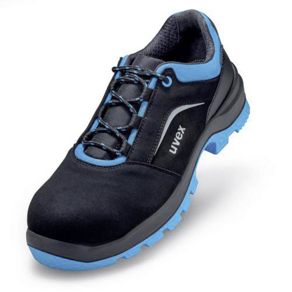 Image of uvex 2 xenovaÂ® 9557839 ESD Protective footwear S2 Shoe size (EU): 39 Black Blue 1 Pair