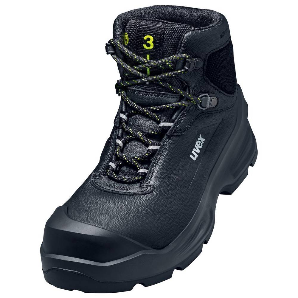 Image of uvex 3 6874139 Safety work boots S3 Shoe size (EU): 39 Black 1 Pair